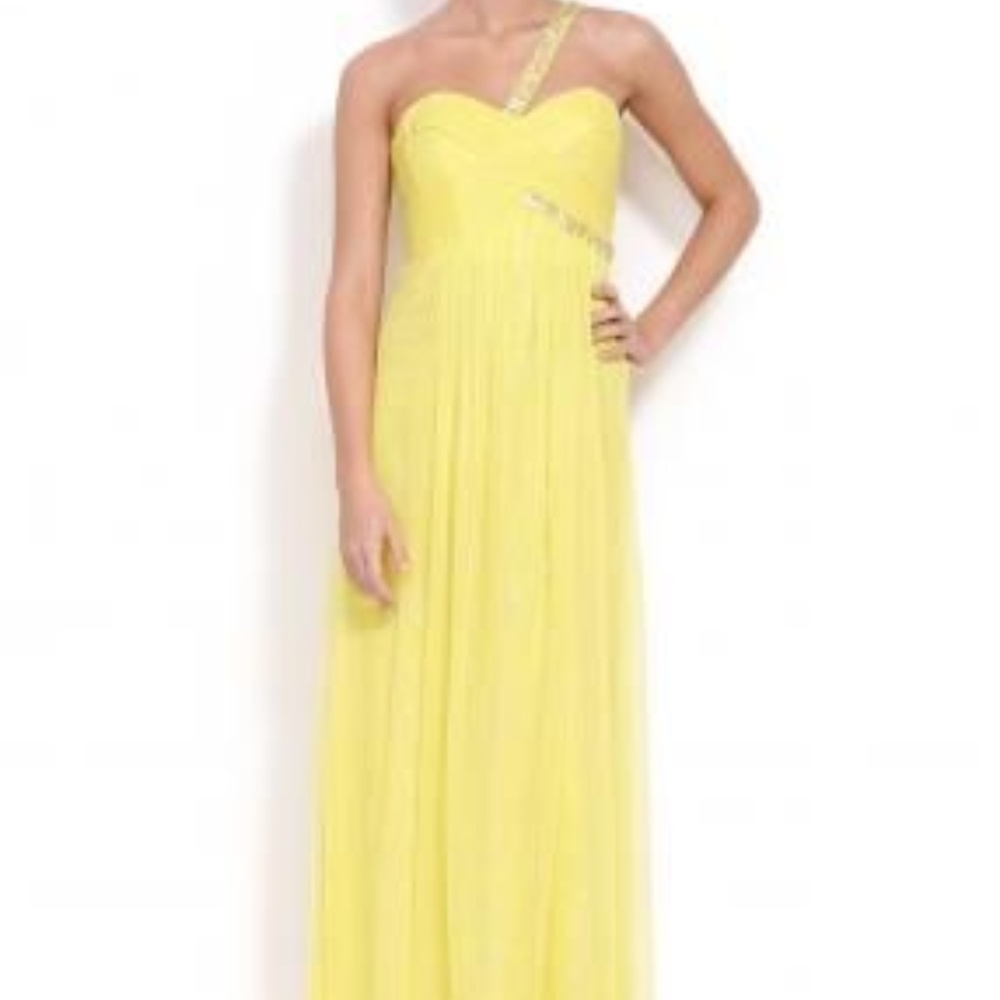 BCBGMaxAzria Debora Embellished Shoulder Dress - Picture 2 of 8